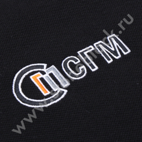 Рубашки поло Стройгазмонтаж 2019 (черные)