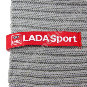 Вязаная шапка и шарф Lada Sport