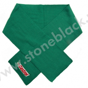 Вязаная шапка и шарф Castrol