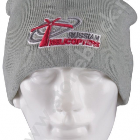 Вязаная шапка и шарф Russian Helicopters