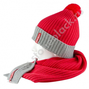 Вязаная шапка и шарф Lada Sport