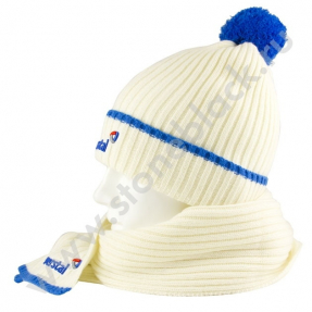 Вязаная шапка и шарф Severstal