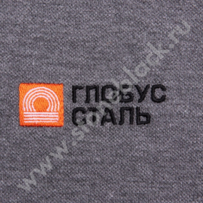 Рубашка поло Глобус Сталь