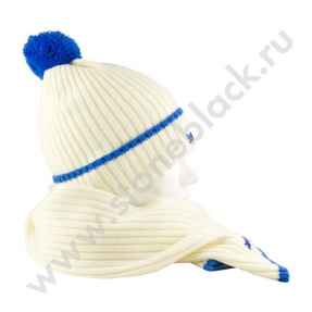 Вязаная шапка и шарф Severstal