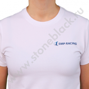 Футболки SMP Racing (белые, женские)