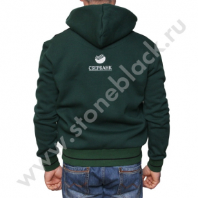 Толстовка СБЕРБАНК (мужская зеленая)