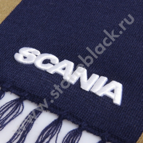 Вязаная шапка и шарф SCANIA