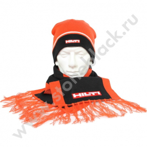 Вязаная шапка и шарф HILTI