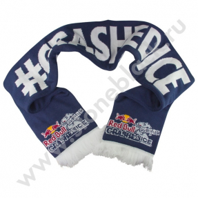 Вязаный шарф Red Bull